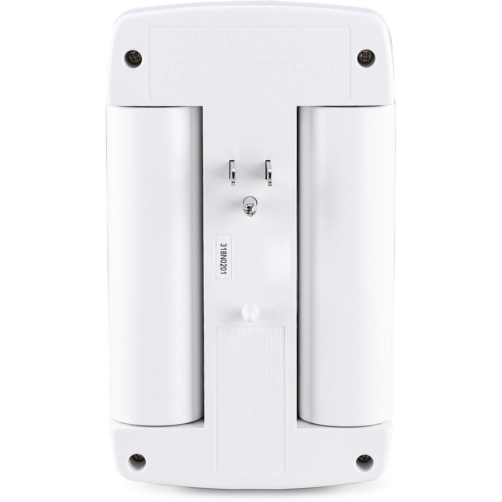CyberPower CSP600WSURC5 Professional 6 - Outlet Surge with 900 J - NEMA 5-15P, Wall Tap, 2 - 3.6 Amps (Shared) USB, Lifetime Warranty - CSP600WSURC5 - eCommerce Business Prime