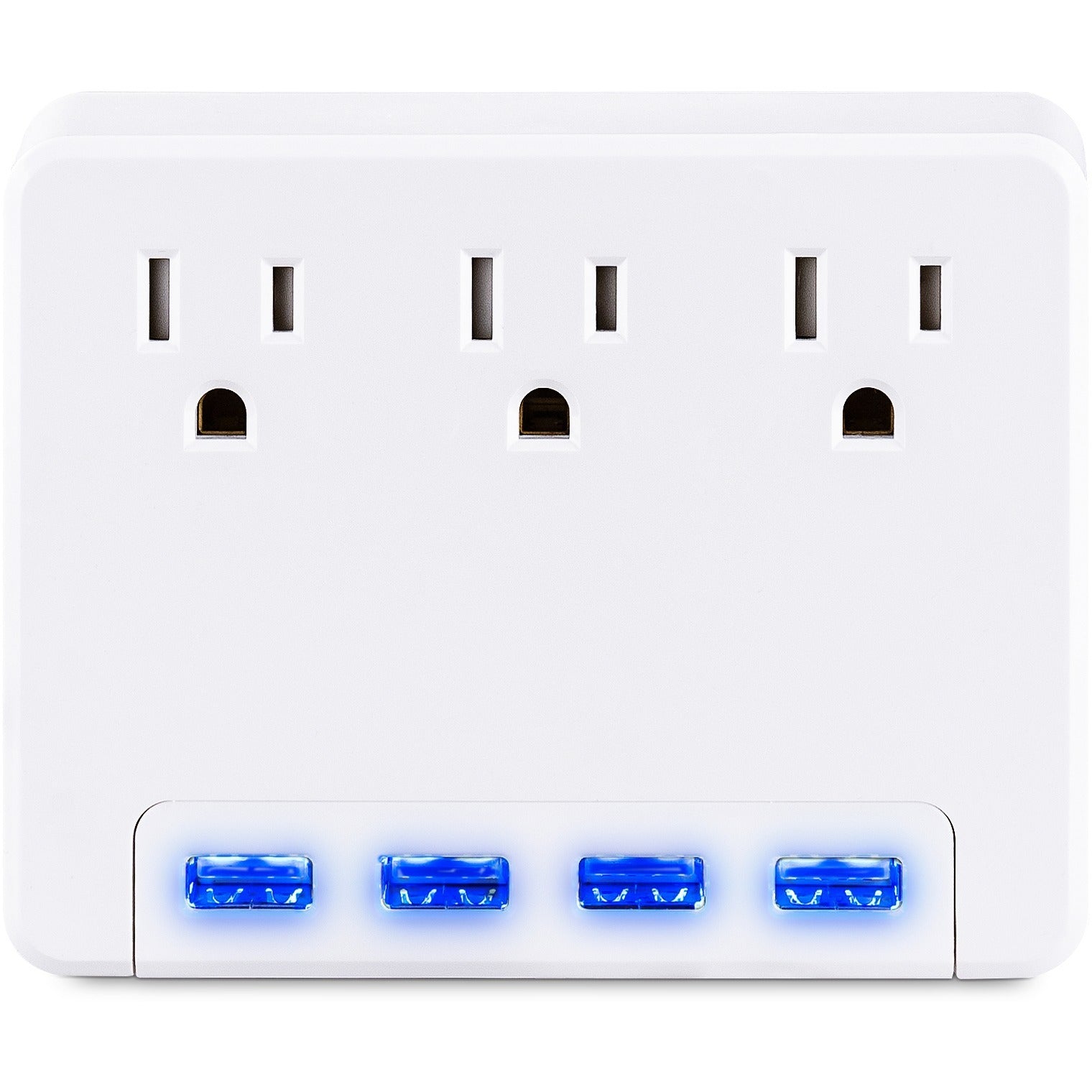 CyberPower P3WU Wall Tap Outlet - NEMA 5-15R Outlet(s), NEMA 5-15P Plug Type, Wall Tap Plug Style, White - P3WU - eCommerce Business Prime