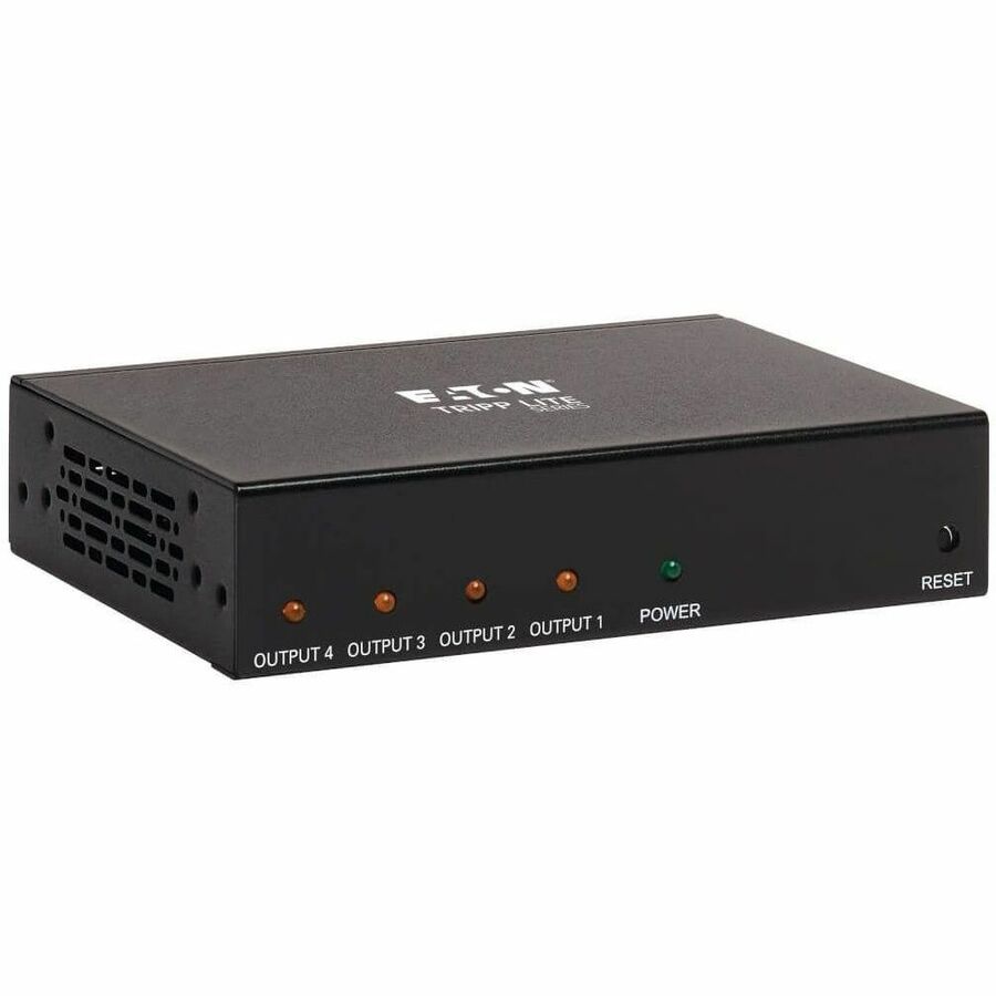 Tripp Lite HDMI Splitter 4-Port 4K @ 60Hz Multi-Resolution Support HDR TAA - 4096 x 2160 - 15 ft Maximum Operating Distance - HDMI In - HDMI Out - TAA Compliant - B118-004-HDR - eCommerce Business Prime