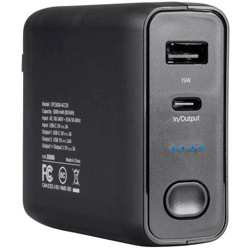 4XEM 5000mAh Power Bank AC Portable mobile Charger Combo - 4XEM 5000mAh Power Bank AC Portable mobile Charger Combo - 4XCPC5000CHARGE - eCommerce Business Prime