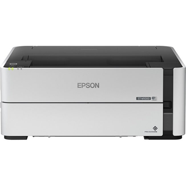Epson WorkForce ST-M1000 Desktop Inkjet Printer - Monochrome - 1200 x 2400 dpi Print - Automatic Duplex Print - 251 Sheets Input - Ethernet - Wireless LAN - Wi-Fi Direct, Apple AirPrint, Epson iPrint,...  - C11CG94201 - eCommerce Business Prime