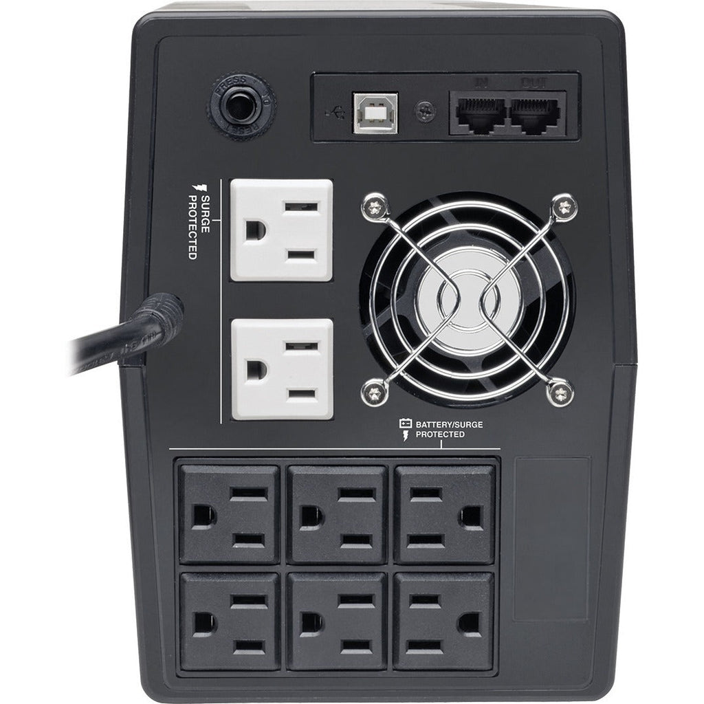 Tripp Lite UPS Smart Tower 1000VA 560W Battery Back Up Desktop AVR LCD USB - Tower - AVR - 8 Hour Recharge - 2 Minute Stand-by - 120 V AC Input - 120 V AC Output - 8 x NEMA 5-15R - OMNIVS1000LCD - eCommerce Business Prime