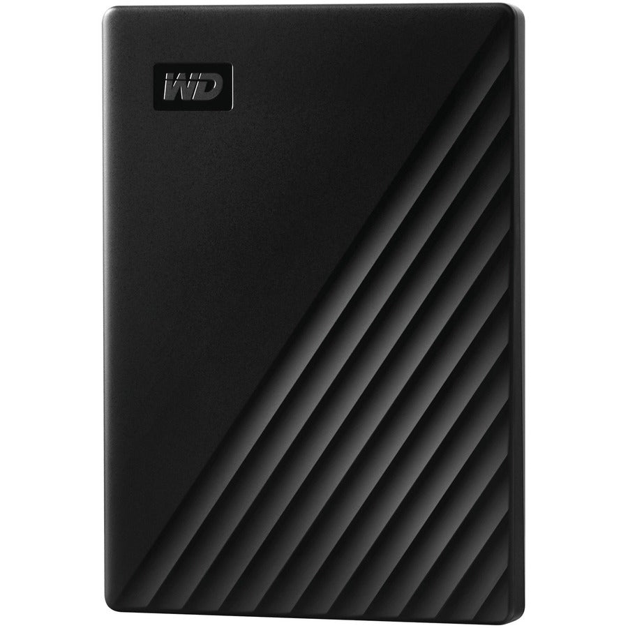 WD My Passport WDBYVG0010BBK-WESN 1 TB Portable Hard Drive - External - Black - USB 3.0 - 256-bit Encryption Standard - 3 Year Warranty - Retail - WDBYVG0010BBK-WESN - eCommerce Business Prime