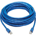 Tripp Lite Cat6a Patch Cable F/UTP Snagless w/ PoE 10G CMR-LP Blue M/M 30ft - 30 ft Category 6a Network Cable for Router, Server, Modem, Hub, Switch, PoE-enabled Device, Surveillance Camera, VoIP Devi...  - N261P-030-BL - eCommerce Business Prime