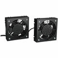 Tripp Lite Wallmount Rack Enclosure Cooling Roof Fan Kit 230V C14 3ft Cord - 210 CFM - 50 dB Noise - SRXFANWM - eCommerce Business Prime