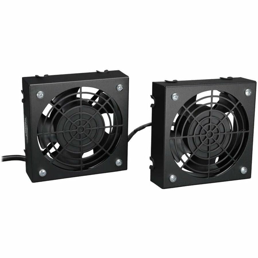 Tripp Lite Wallmount Rack Enclosure Cooling Roof Fan Kit 230V C14 3ft Cord - 210 CFM - 50 dB Noise - SRXFANWM - eCommerce Business Prime