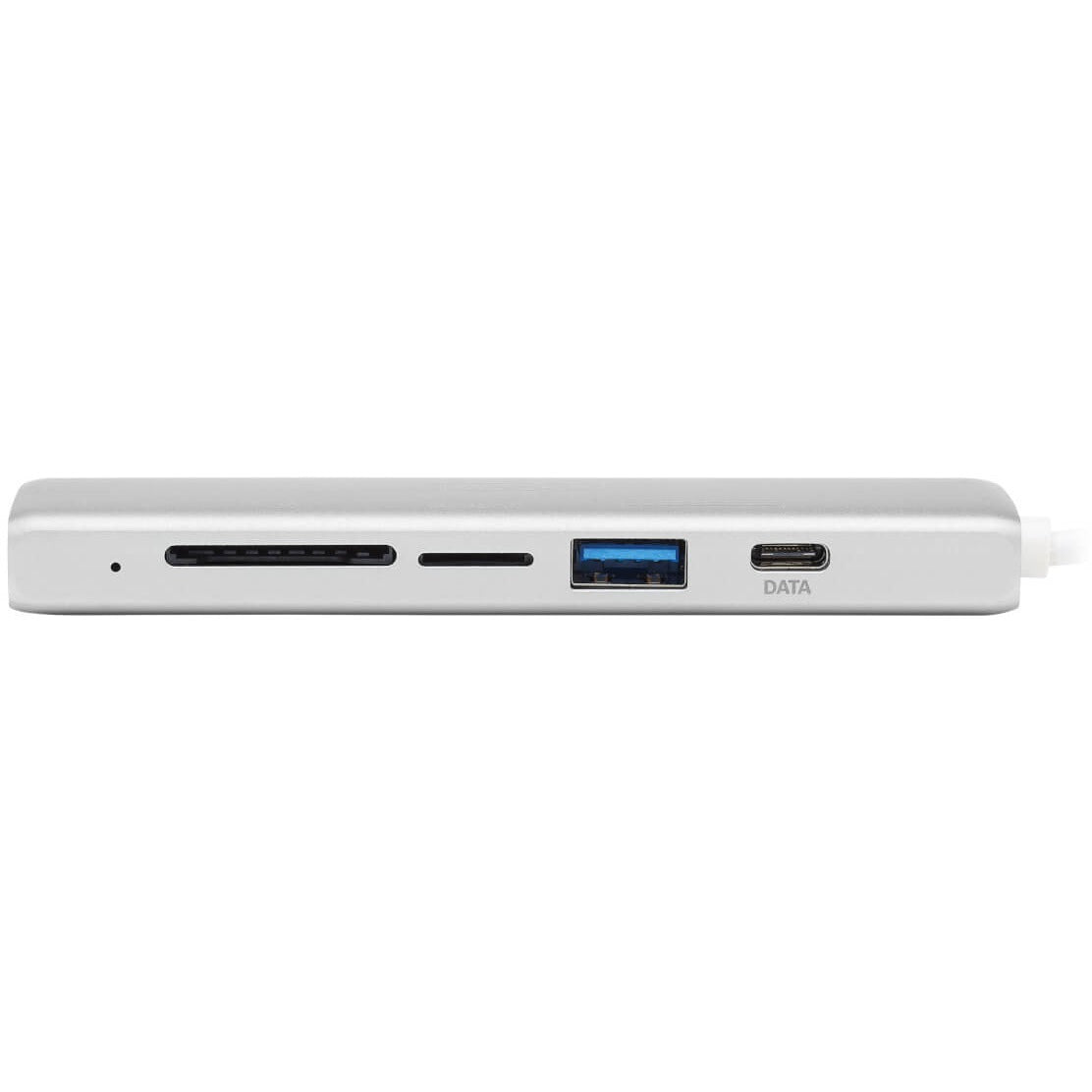 Tripp Lite USB C Multiport Adapter 2x USB-A 1x USB-C Card Reader Silver - USB 3.1 Type C - External - 3 USB Port(s) - 2 USB 3.1 Port(s) - Mac, Chrome OS - U460-002-2AM-C1 - eCommerce Business Prime