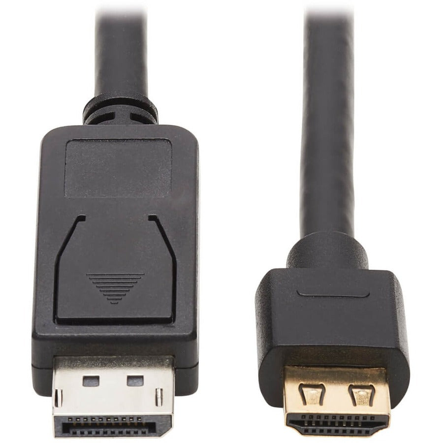 Tripp Lite DisplayPort to HDMI Adapter Active DP 1.2a to HDMI 2.0 M/M 10ft - 10 ft DisplayPort/HDMI A/V Cable for Audio/Video Device, Monitor, Projector, HDTV, Chromebook, Tablet, Notebook, MacBook, P...  - P582-010-4K6AE - eCommerce Business Prime