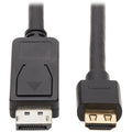 Tripp Lite DisplayPort to HDMI Adapter Active DP 1.2a to HDMI 2.0 M/M 20ft - 20 ft DisplayPort/HDMI A/V Cable for Audio/Video Device, Monitor, Projector, HDTV, Chromebook, Tablet, Notebook, MacBook, P...  - P582-020-4K6AE - eCommerce Business Prime