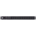 ATEN PE0110S 10-Outlets PDU - Basic - NEMA 5-15P - 10 x NEMA 5-15R - 120 V AC - 1U - Rack-mountable, Wall-mountable - PE0110SA - eCommerce Business Prime