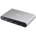 ATEN 2-Port USB-C Gen 2 Sharing Switch with Power Pass-through - USB 3.1 (Gen 2) Type C - External - 4 USB Port(s) - Mac, PC - US3342 - eCommerce Business Prime