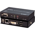 ATEN Mini USB DVI HDBaseT KVM Extender (1920 x 1200@100m) - 1 Local User(s) - 1 Remote User(s) - 328.08 ft Range - 1920 x 1200 Maximum Video Resolution - 2 x Network (RJ-45) - 3 - 2 x DVI - CE611 - eCommerce Business Prime