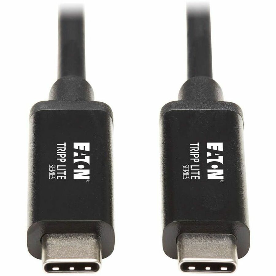 Tripp Lite Thunderbolt 3 Cable 40 Gbps Active 5A 100W PD 4K USB C M/M 1M - 3.28 ft Thunderbolt 3 Video/Data Transfer Cable for MacBook, Chromebook, Ultrabook, External Hard Drive, Docking Station, Mon...  - MTB3-01M-5A-AB - eCommerce Business Prime