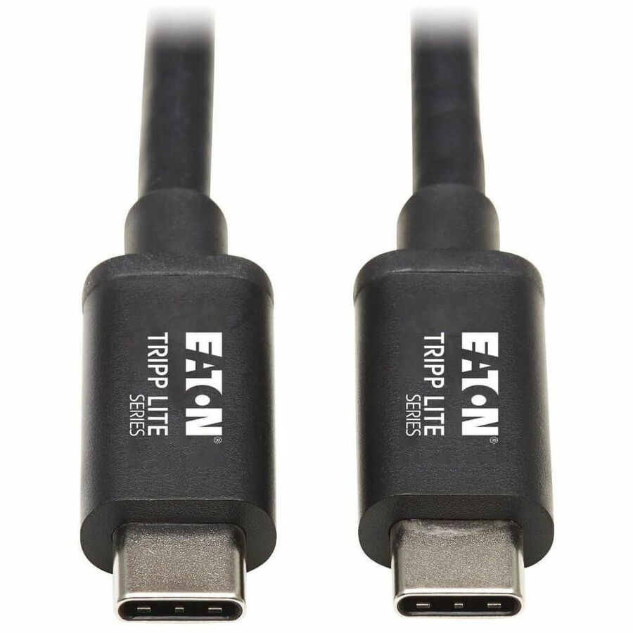 Tripp Lite Thunderbolt 3 Cable 20 Gbps Passive 5A 100W PD 4K USB C M/M 1M - 3.28 ft Thunderbolt 3 Video/Data Transfer Cable for MacBook, Chromebook, Ultrabook, External Hard Drive, Docking Station, Mo...  - MTB3-01M-5A-B - eCommerce Business Prime