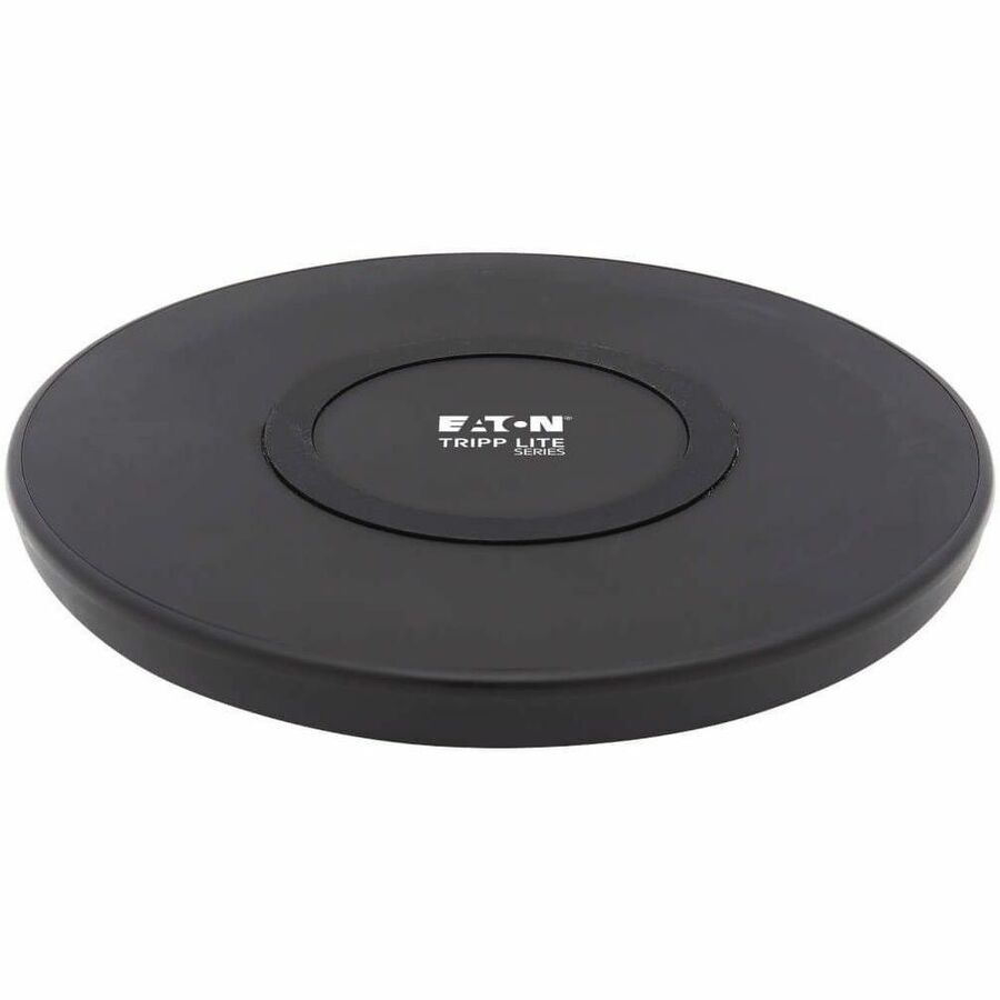 Tripp Lite Wireless Phone Charger - 10W, Qi Certified, Apple and Samsung Compatible, Black - 5 V DC Input - 5 V DC, 9 V DC Output - Input connectors: USB - U280-Q01FL-BK - eCommerce Business Prime