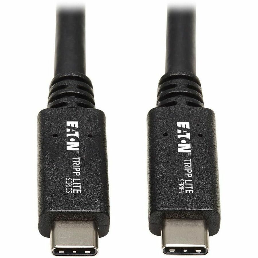 Tripp Lite USB C Cable USB 3.1 Gen 2, 5A Rating 10Gbps M/M USB Type C Thunderbolt 3 20in - 1.67 ft USB Data Transfer Cable for Smartphone, Notebook, MacBook, Chromebook, Ultrabook, Mobile Device, Dock...  - U420-20N-G2-5A - eCommerce Business Prime