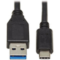Tripp Lite USB C to USB-A Cable USB Type C 3.1 Gen 1, 5 Gbps M/M 20in - 1.67 ft USB Data Transfer Cable for Wall Charger, Car Charger, External Hard Drive, Flash Drive, Computer, Notebook, Docking Sta...  - U428-20N - eCommerce Business Prime