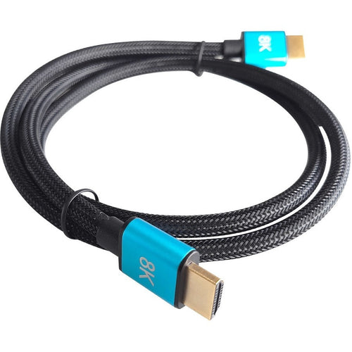 4XEM 5ft 1.5m Pro Series Ultra High Speed 8K HDMI Cable - 4.92 ft HDMI A/V Cable for Audio/Video Device, HDTV, Projector, DVD Player, Blu-ray Player - First End: 1 x 19-pin HDMI 2.1 Digital Audio/Vide...  - 4XHDMI8K5FTPRO - eCommerce Business Prime