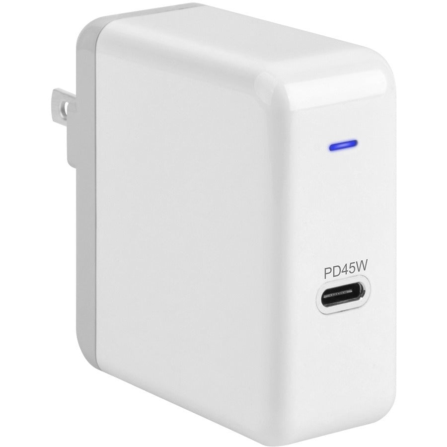 4XEM USB-C 45W Wall Charger - 1 Pack - 45 W - 120 V AC, 230 V AC Input - 5 V DC/3 A, 9 V DC, 12 V DC Output - 4XUSBCPOWER45W - eCommerce Business Prime