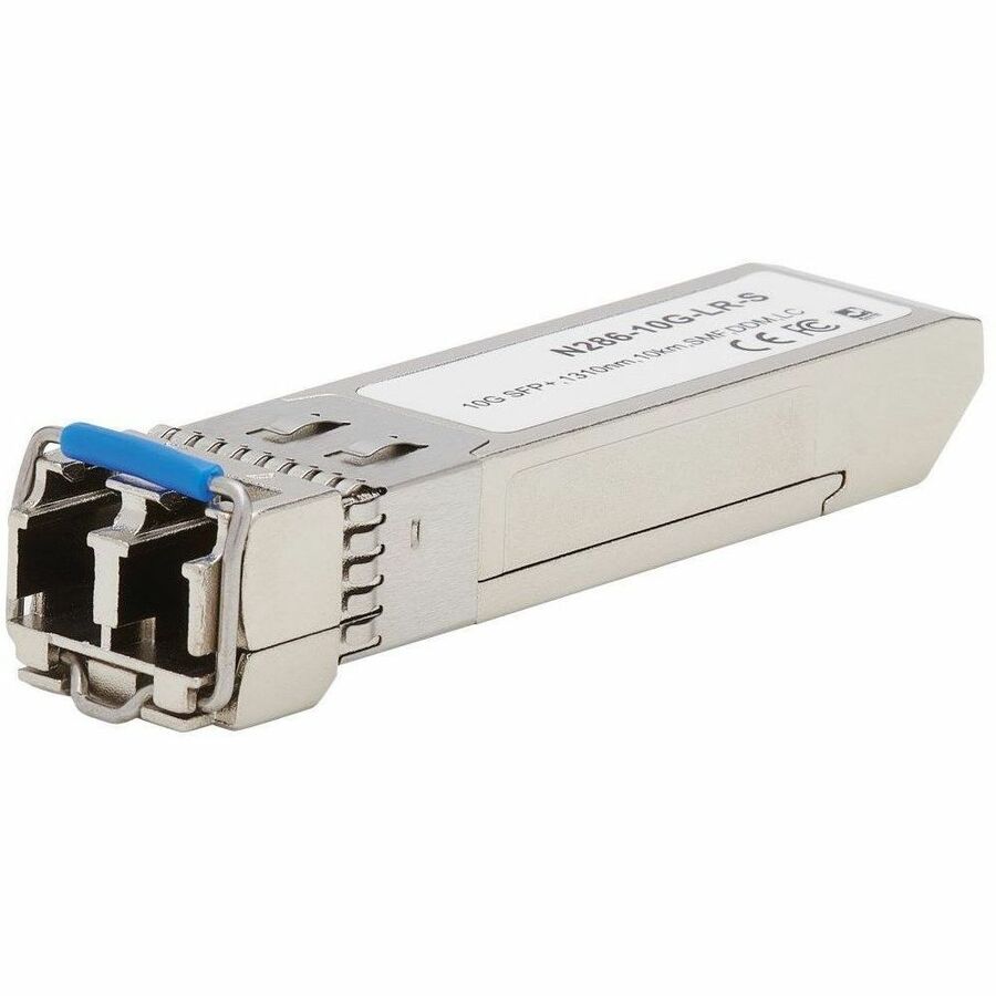 Tripp Lite Cisco-Compatible SFP-10G-LR-S SFP+ Transceiver - 10GBase-LR, DDM, Singlemode LC, 1310 nm, 10 km (6.1 mi.) - For Optical Network, Data Networking - 1 LC Female Duplex 10GBase-LR Network - Op...  - N286-10G-LR-S - eCommerce Business Prime