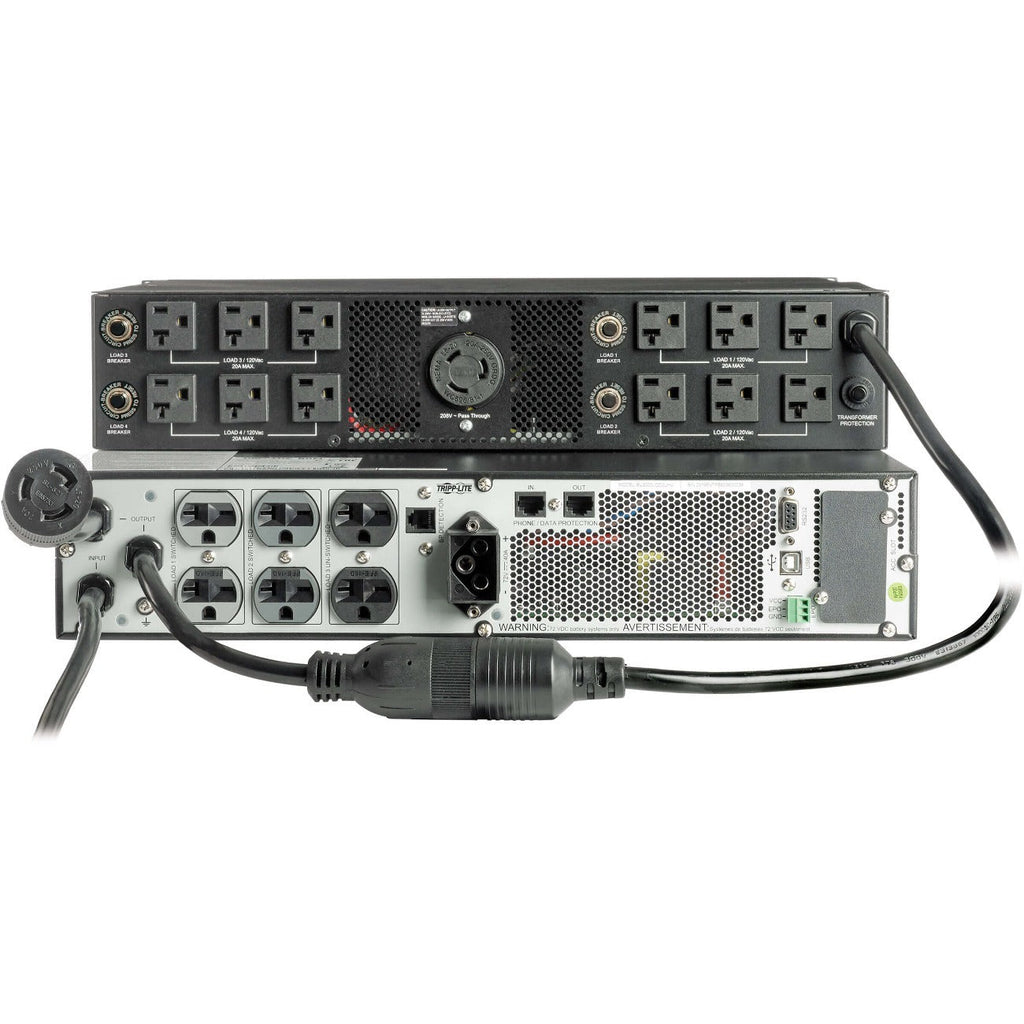 Tripp Lite Smart Online UPS 3000VA 2700W 208/120V Step-Down Transformer 4U - 4U Rack/Tower - 3 Hour Recharge - 5 Minute Stand-by - 230 V AC Input - 120 V AC, 208 V AC Output - 12 x NEMA 5-15/20R, 6 x ...  - SU3000LCD2UHVTF - eCommerce Business Prime