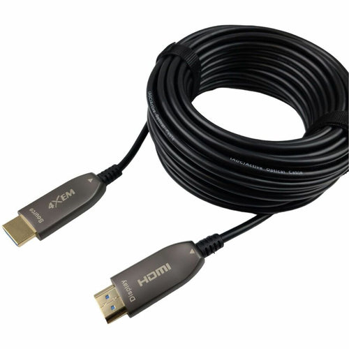 4XEM 25M 75FT Active Optical Fiber 2.1 HDMI - 82.02 ft Fiber Optic A/V Cable for Audio/Video Device, Notebook, Projector, Xbox, HDTV, Blu-ray Player, DVD Player, Digital Video Recorder, Gaming Console...  - 4XFIBERHDMI25M8K - eCommerce Business Prime