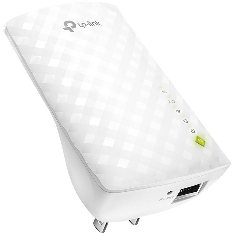 TP-Link RE220 - Dual Band IEEE 802.11ac 750 Mbit/s Wireless Range Extender - Covers Up to 1200 Sq.ft and 20 Devices - WiFi Booster to Extend Range of WiFi Internet Connection - RE220 - eCommerce Business Prime