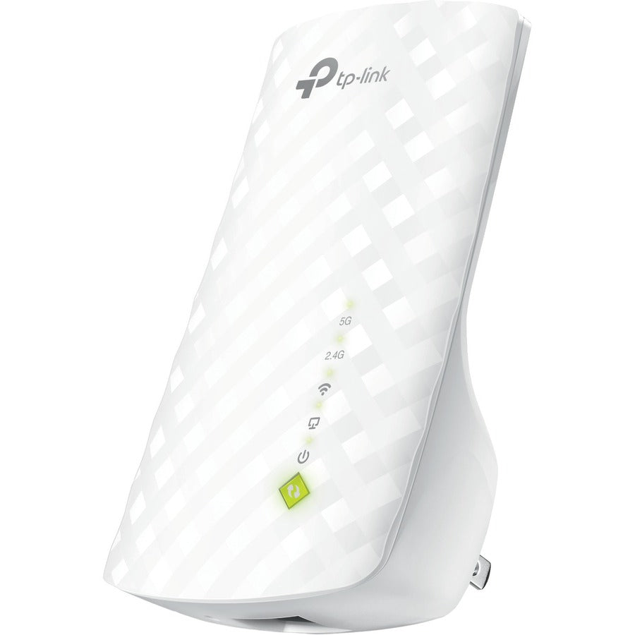 TP-Link RE220 - Dual Band IEEE 802.11ac 750 Mbit/s Wireless Range Extender - Covers Up to 1200 Sq.ft and 20 Devices - WiFi Booster to Extend Range of WiFi Internet Connection - RE220 - eCommerce Business Prime