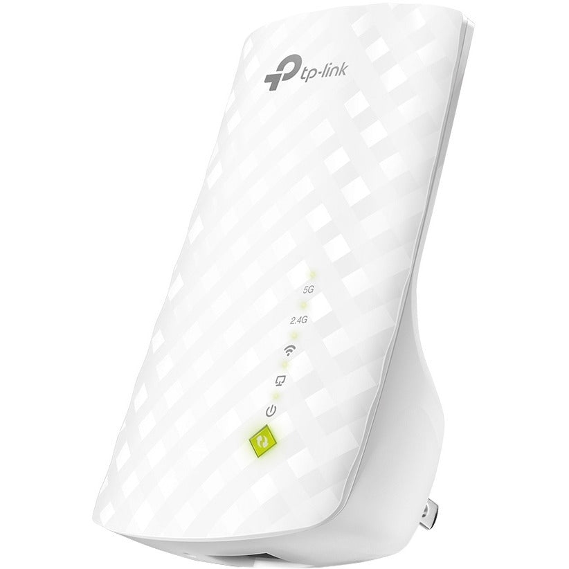 TP-Link RE220 - Dual Band IEEE 802.11ac 750 Mbit/s Wireless Range Extender - Covers Up to 1200 Sq.ft and 20 Devices - WiFi Booster to Extend Range of WiFi Internet Connection - RE220 - eCommerce Business Prime