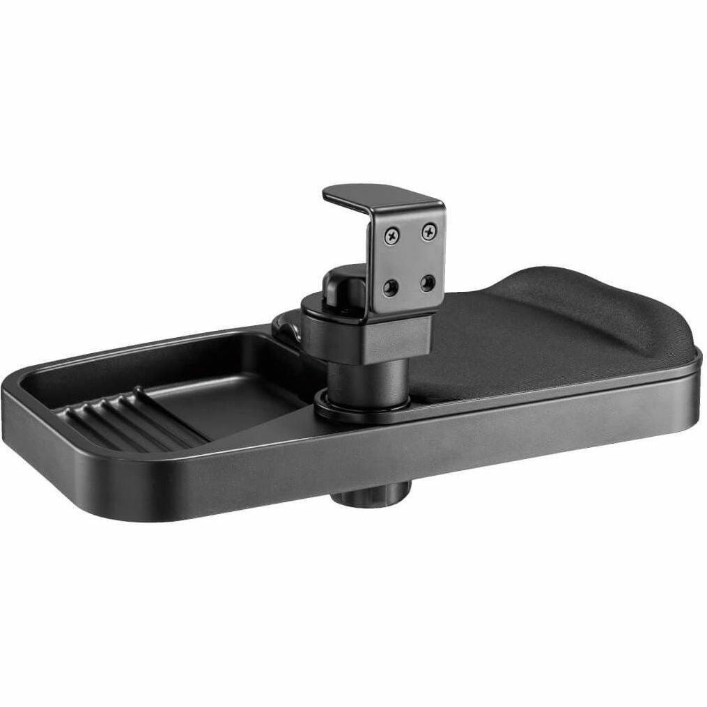 Tripp Lite Under-Desk Clamp Storage Tray w/ Built-In Mouse Pad & Wrist Rest - 6.60 lb Load Capacity - DMUDSC - eCommerce Business Prime