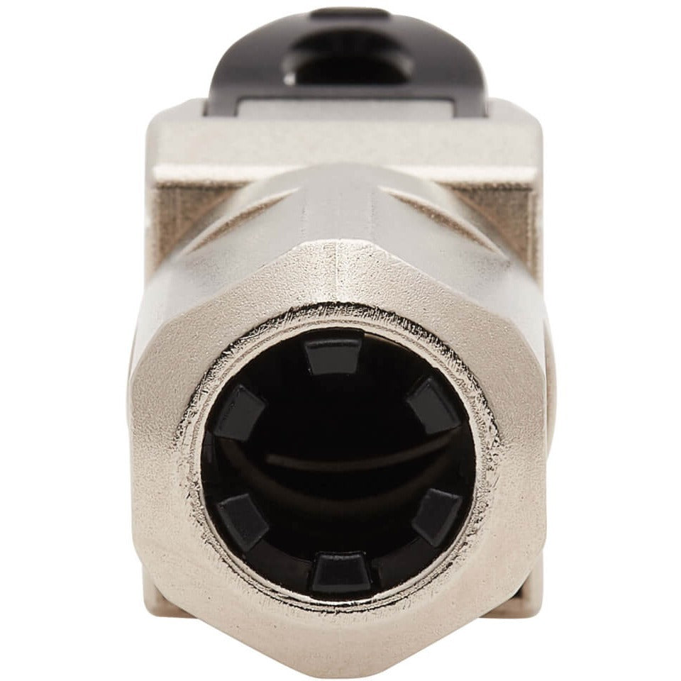 Tripp Lite Cat6a RJ45 Plug MPTL Shielded 100W PoE & PoE++ Zinc Die Cast TAA - 1 x RJ-45 Male, 1 x 110-punchdown - Black - TAA Compliant - N238-P01-MPTL-A - eCommerce Business Prime