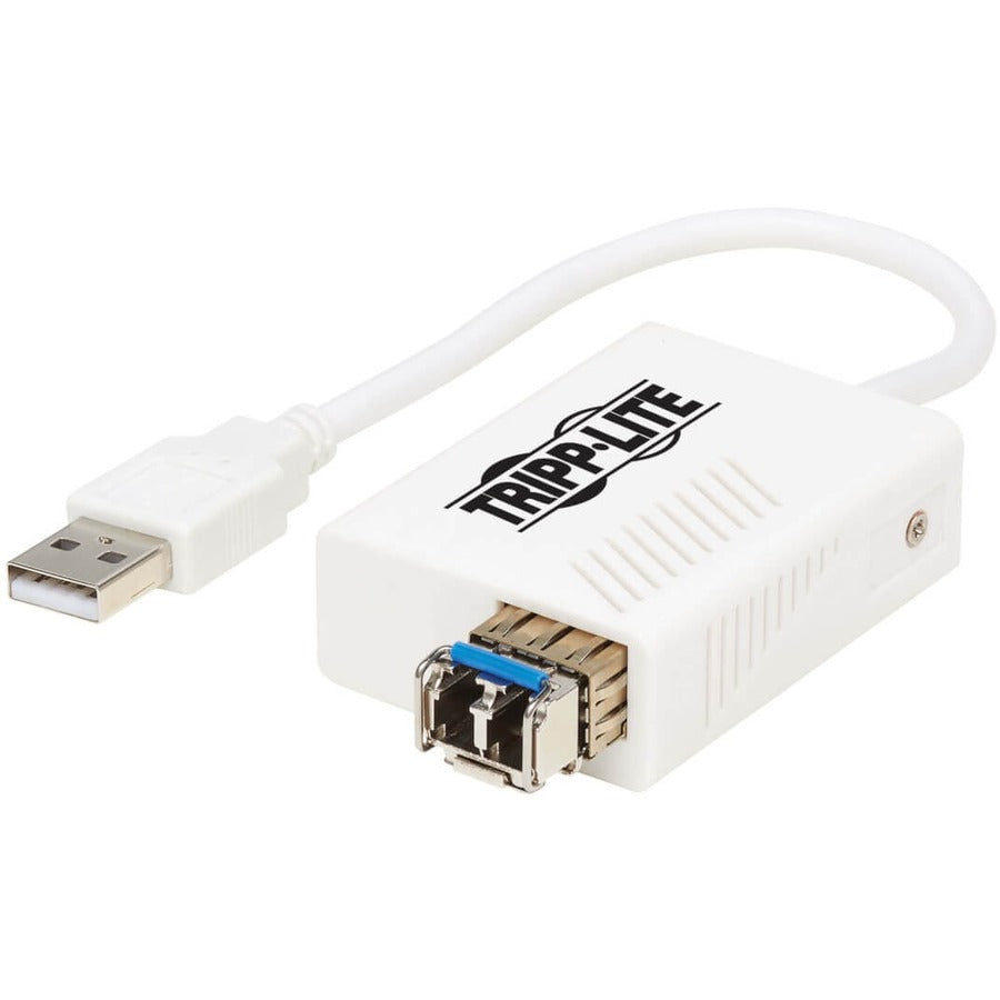Tripp Lite USB Ethernet NIC Adapter USB 2.0 10/100Mbps 100Base-FX LC MMF - USB 2.0 Type A - 1 Port(s) - Optical Fiber - U236-MMF-LC - eCommerce Business Prime
