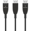 4XEM 25M 82ft Active Optical Fiber 1.4 DisplayPort Cable - 82.02 ft Fiber Optic A/V Cable for Audio/Video Device, Home Theater System, Digital Signage Player - First End: 1 x DisplayPort 1.4 Digital A...  - 4XFIBERDPAOC25M - eCommerce Business Prime