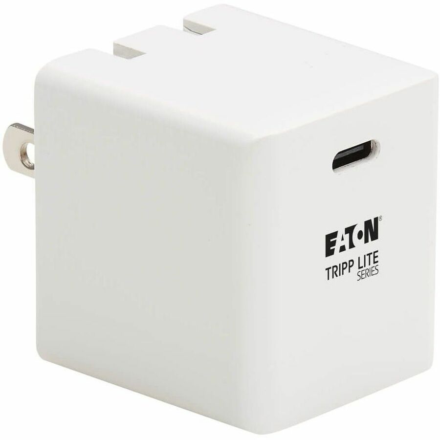 Tripp Lite USB C Wall Charger Compact 40W GaN Technology Power Delivery 3.0 - 120 V AC, 230 V AC Input - 5 V DC/3 A, 9 V DC, 15 V DC, 20 V DC Output - U280-W01-40C1 - eCommerce Business Prime