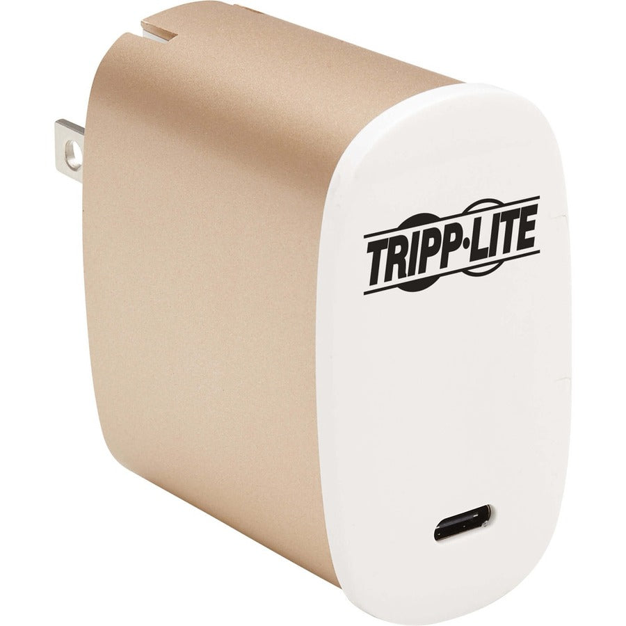 Tripp Lite USB C Wall Charger Compact 50W GaN Technology Power Delivery 3.0 - 120 V AC, 230 V AC Input - 5 V DC/3 A, 9 V DC, 12 V DC, 15 V DC, 20 V DC Output - U280-W01-50C1 - eCommerce Business Prime
