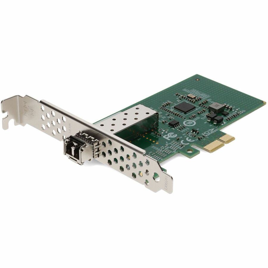AddOn 1Gbs Single Open SFP Port PCIe 2.0 x1 Network Interface Card w/1000Base-SX SFP Transceiver - ADDON 1G SINGLE SFP PORT NIC PCIE 2.0 X1 NIC W/1000-SX SFP XCVR - ADD-PCIE-LC-SX-X1 - eCommerce Business Prime