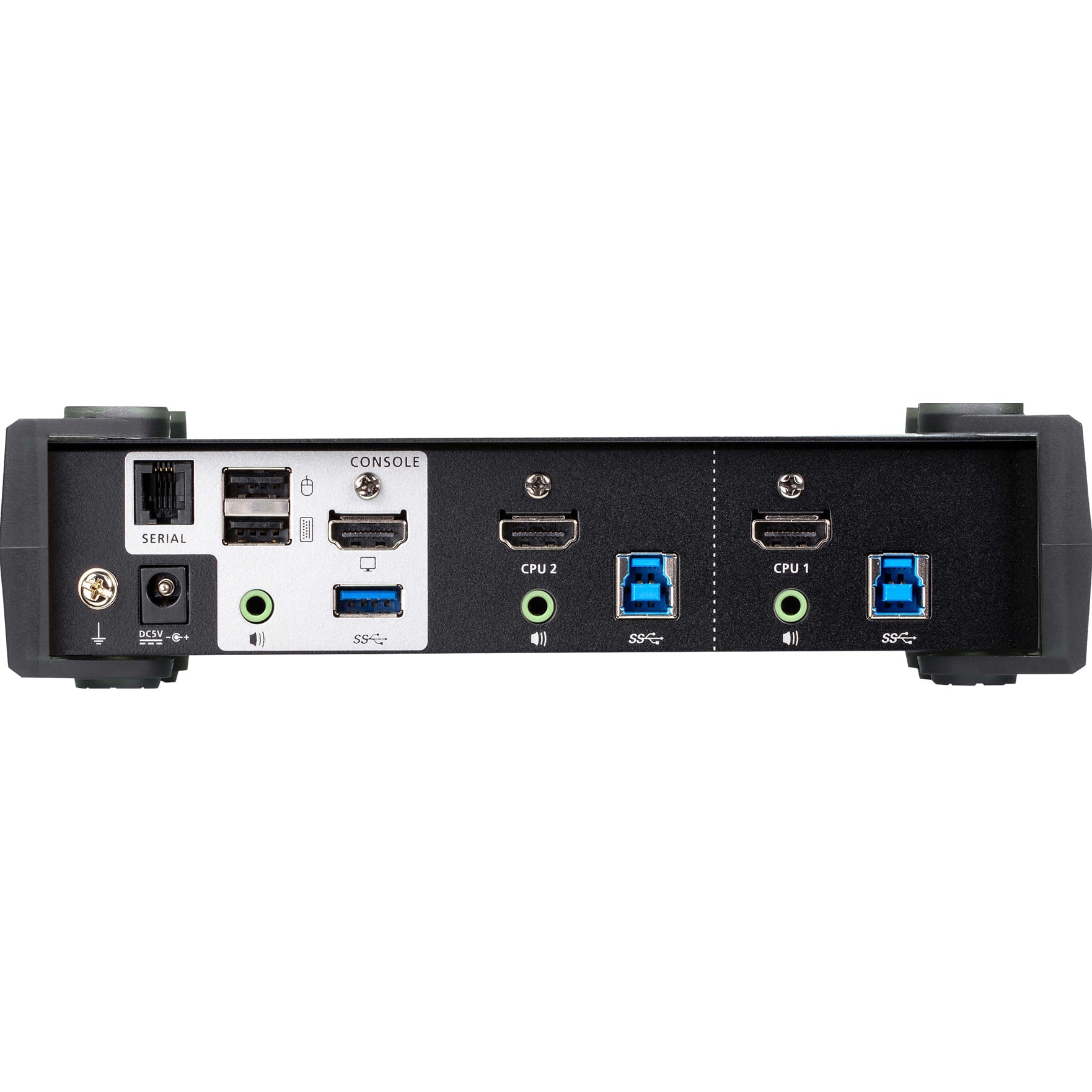 ATEN 2-Port USB 3.0 4K HDMI KVMP Switch - 2 Computer(s) - 1 Local User(s) - 4096 x 2160 - 6 x USB - 3 x HDMI - Desktop - CS1822 - eCommerce Business Prime