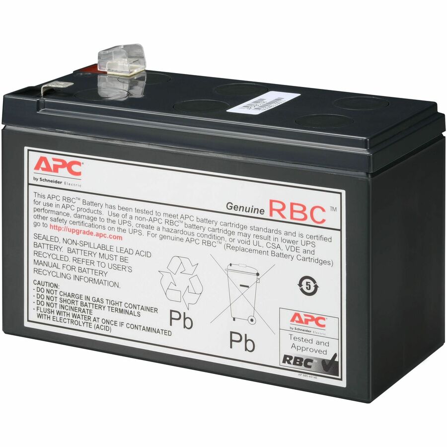 APC by Schneider Electric Replacement Battery Cartridge #158 - Lead Acid - Sealed/Maintenance-free/Leak Proof/User Replaceable - Hot Swappable - 3 Year Minimum Battery Life - 5 Year Maximum Battery Li...  - APCRBC158 - eCommerce Business Prime