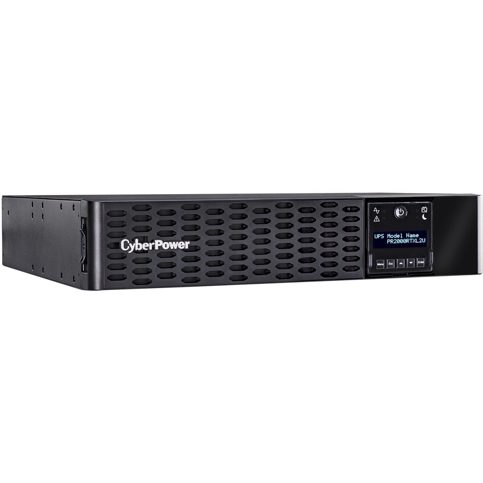 CyberPower PR2000RTXL2UTAA TAA Compliant UPS Systems - 2000VA/2000W, 120 VAC, NEMA 5-20P, 2U, Rack / Tower, Sine Wave, 8 Outlets, LCD, PowerPanel&reg; Business, $400000 CEG, 3YR Warranty - PR2000RTXL2UTAA - eCommerce Business Prime