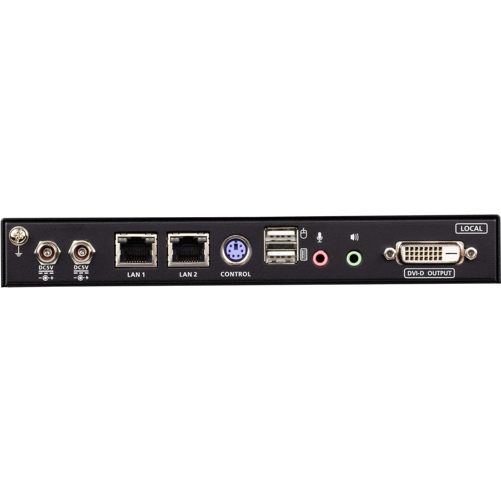 ATEN 1-Local/Remote Share Access Single Port DVI KVM over IP Switch - 1 Computer(s) - 1 Local User(s) - 1920 x 1200 Maximum Video Resolution - 2 x Network (RJ-45) - 1 x PS/2 Port - 4 x USB - 2 x DVI -...  - CN9600 - eCommerce Business Prime