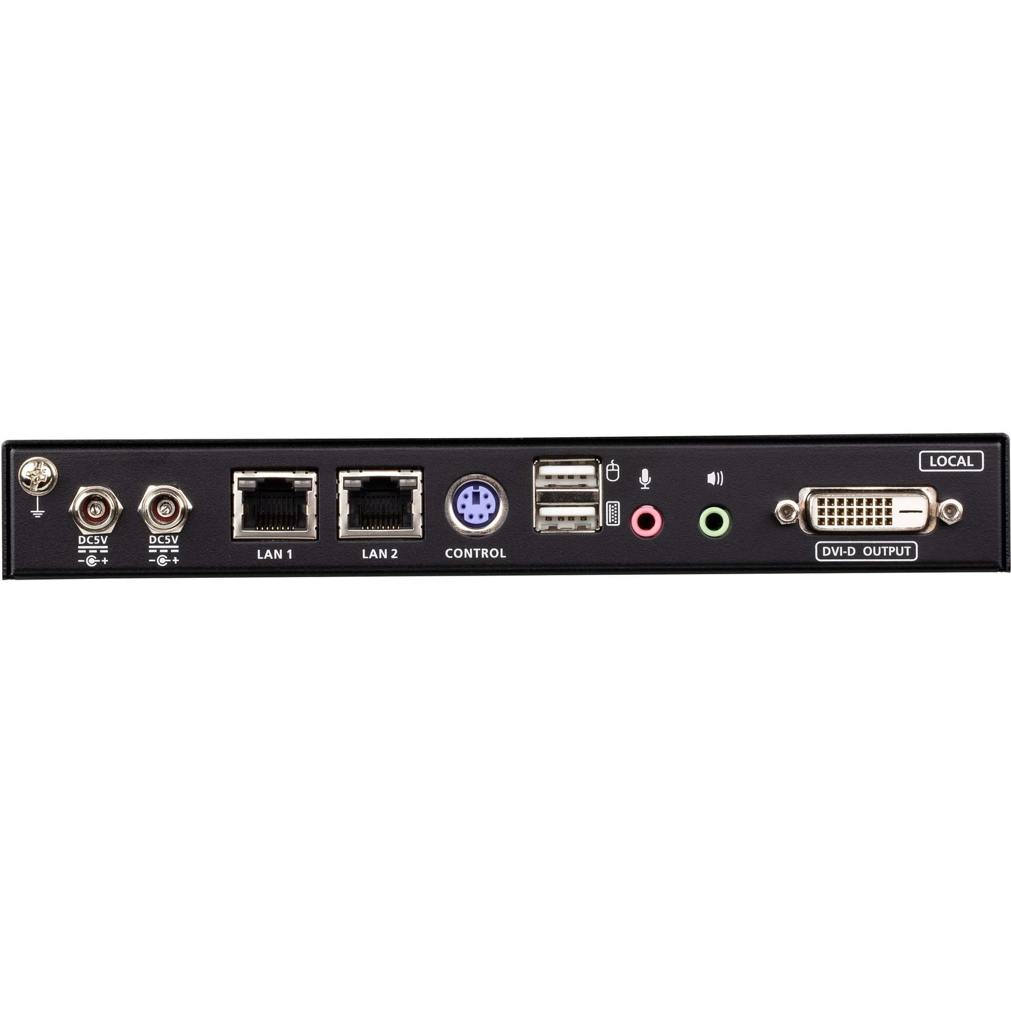 ATEN 1-Local/Remote Share Access Single Port DVI KVM over IP Switch - 1 Computer(s) - 1 Local User(s) - 1920 x 1200 Maximum Video Resolution - 2 x Network (RJ-45) - 1 x PS/2 Port - 4 x USB - 2 x DVI -...  - CN9600 - eCommerce Business Prime
