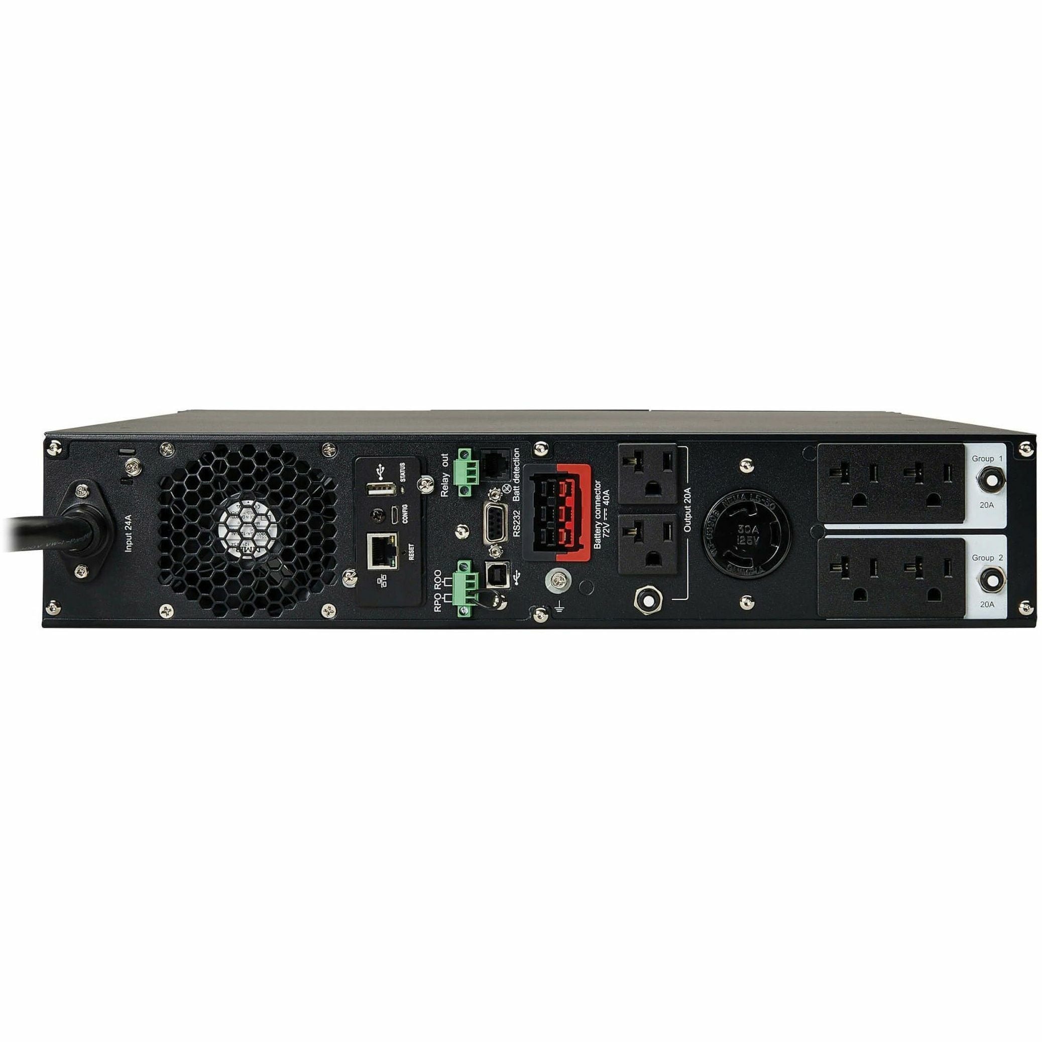 Tripp Lite UPS Smart Online 3000VA 2700W Extended Run 120V LCD USB DB9 2URM - 2U Rack-mountable - 4.10 Minute Stand-by - 120 V AC Input - 100 V AC, 110 V AC, 115 V AC, 120 V AC, 127 V AC Output - 1 x ...  - SU3000RTXLCD2UN - eCommerce Business Prime