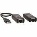 Tripp Lite USB over Cat5/Cat6 Extender Kit 1-Port with PoC USB 2.0 164 ft. - 1 Input Device - 1 Output Device - 164 ft Range - 2 x Network (RJ-45) - 3 x USB - Full HD - 1920 x 1080 - Twisted Pair - Ca...  - B203-101-POC - eCommerce Business Prime