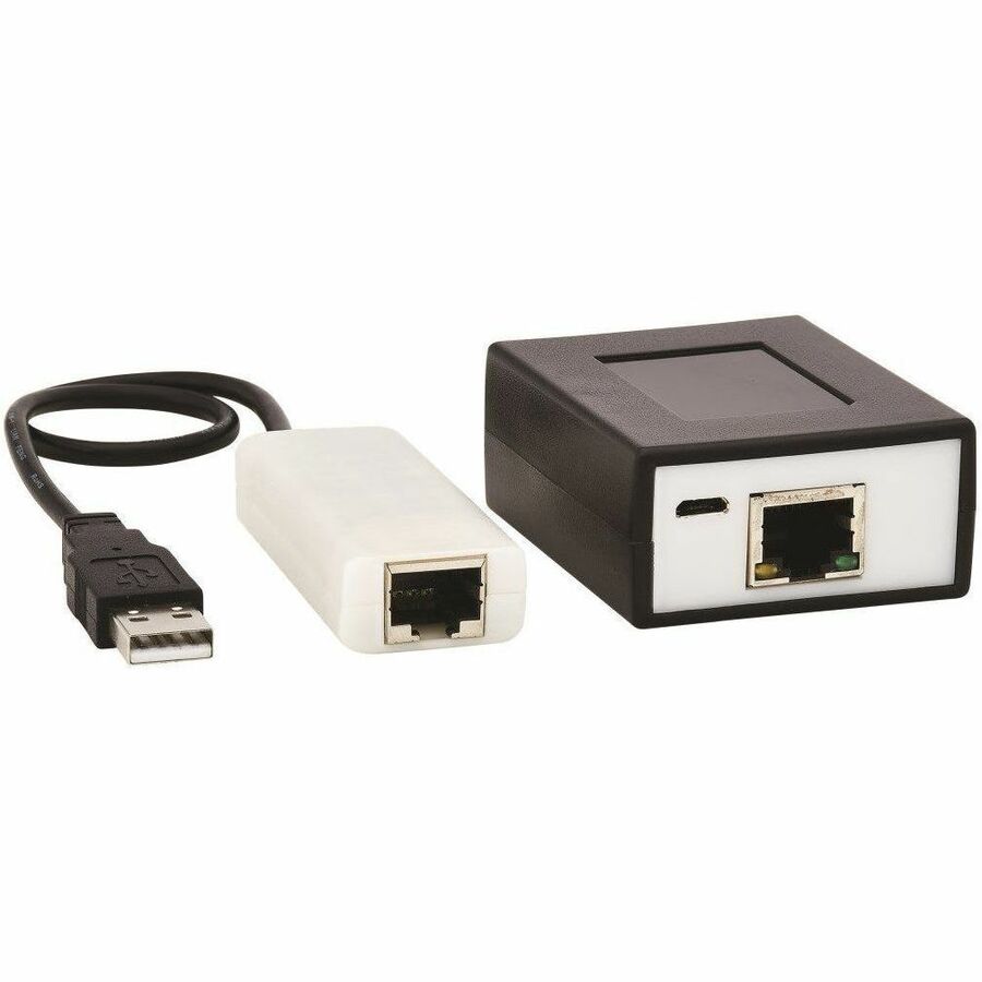 Tripp Lite USB over Cat5/Cat6 Extender Kit 4-Port with PoC USB 2.0 164 ft. - 1 Input Device - 1 Output Device - 164 ft Range - 2 x Network (RJ-45) - 6 x USB - Full HD - 1920 x 1080 - Twisted Pair - Ca...  - B203-104-POC - eCommerce Business Prime