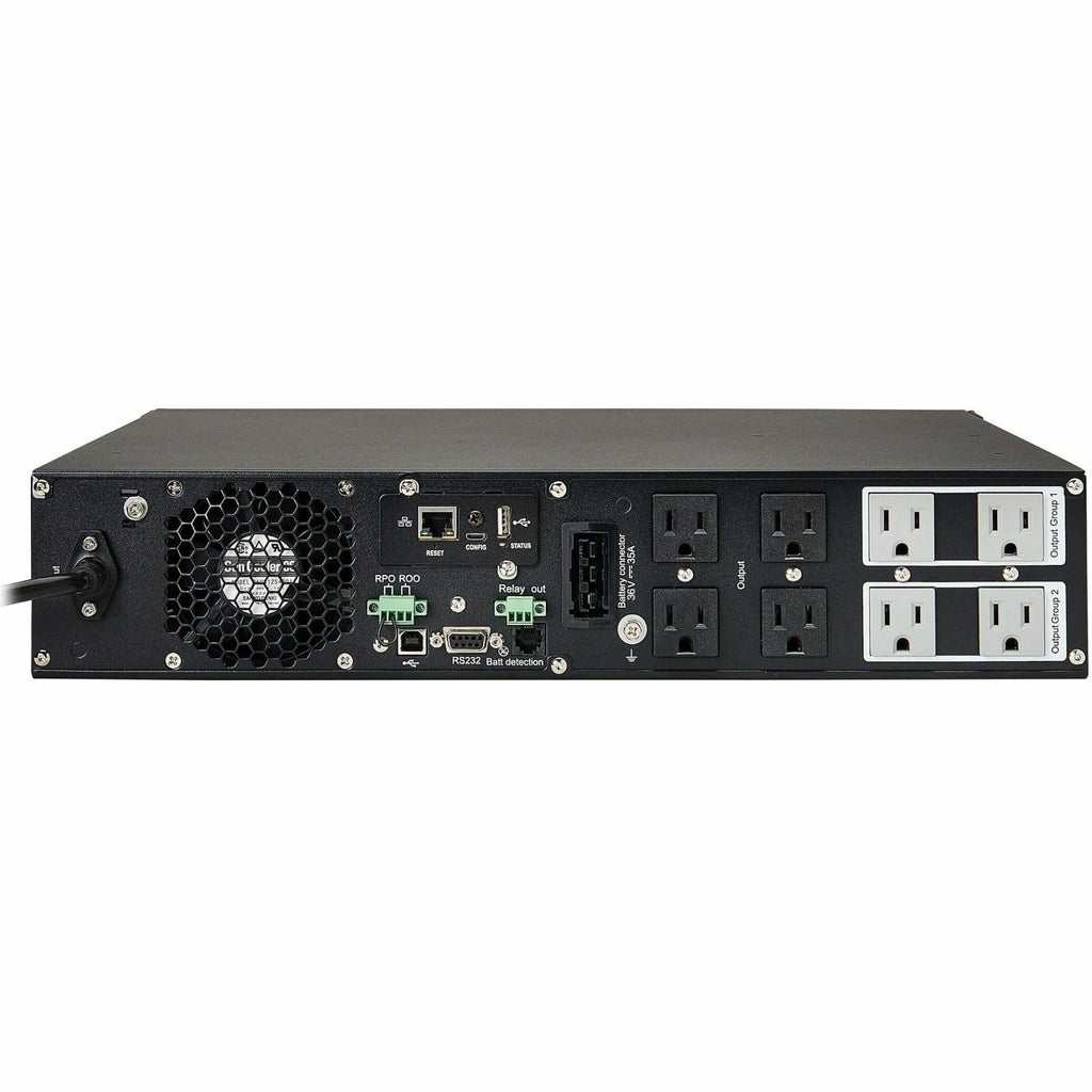 Tripp Lite UPS Smart Online 750VA 675W 120V LCD USB DB9 WEBCARDLX 2URM - 2U Rack-mountable - 3 Hour Recharge - 4.30 Minute Stand-by - 120 V AC Input - 100 V AC, 110 V AC, 115 V AC, 127 V AC Output - 6...  - SU750RTXLCD2UN