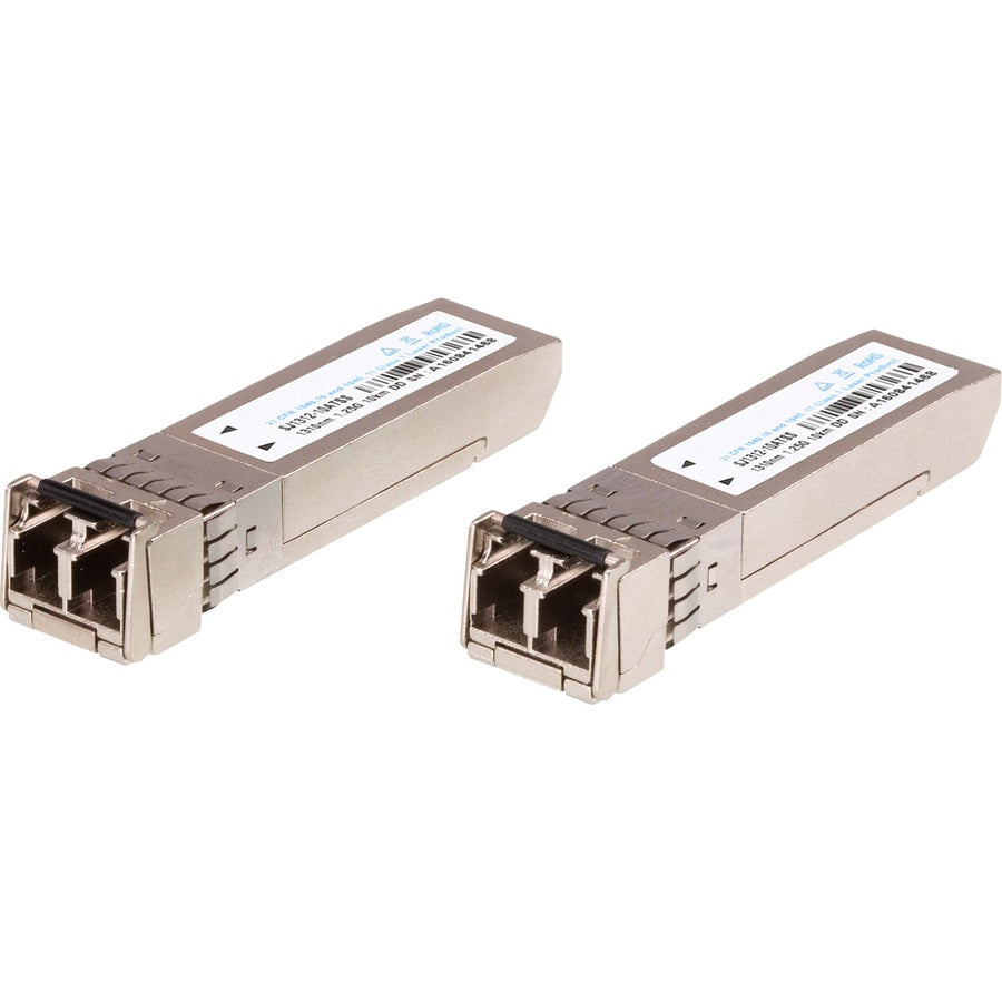 ATEN 10G Multi-Mode/300M Fiber SFP+ Module - For Data Networking, Optical Network - 1 x Duplex 10GBase-X Network - Optical Fiber - Multi-mode - 10 Gigabit Ethernet - 10GBase-X - Hot-pluggable - 2A-141G - eCommerce Business Prime