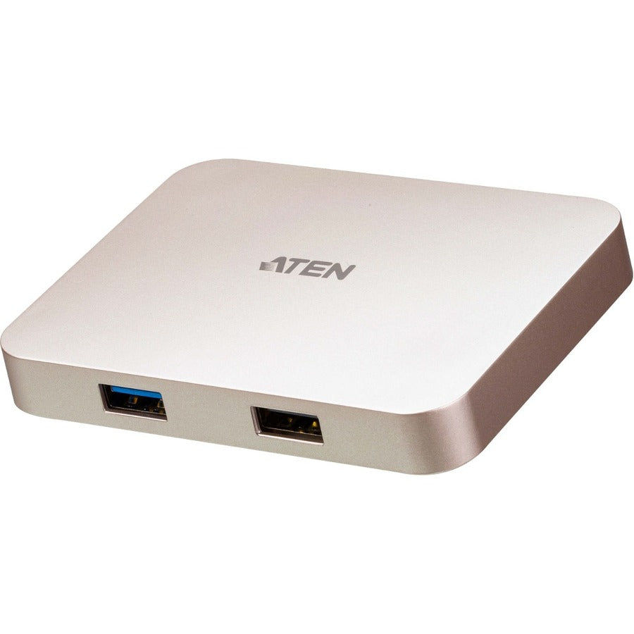 ATEN USB-C 4K Ultra Mini Dock with Power Pass-through - for TV/Monitor/Notebook/Desktop PC/Gaming Console/Smartphone/Tablet - 60 W - USB Type C - 4 x USB Ports - 1 x USB 2.0 - USB Type-C - HDMI - Wire...  - UH3235 - eCommerce Business Prime