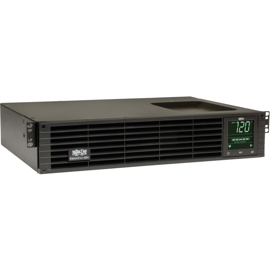 Tripp Lite UPS Smart 1000VA 800W LCD USB DB9 with Pre-installed WEBCARLX Network Card - 2U Rack-mountable - AVR - 4 Hour Recharge - 5.30 Minute Stand-by - 120 V AC Input - 110 V AC, 115 V AC, 120 V AC...  - SMART1000RM2UN - eCommerce Business Prime