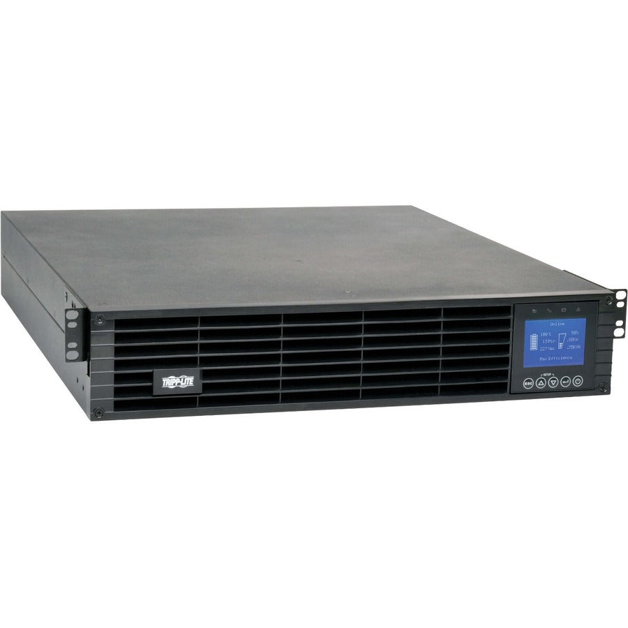 Tripp Lite UPS Smart Online 1000VA 900W 208/230V LCD USB DB9 WEBCARDLX 2URM - 2U Rack-mountable - 4.10 Hour Recharge - 4.70 Minute Stand-by - 230 V AC Input - 200 V AC, 208 V AC, 220 V AC, 230 V AC, 2...  - SUINT1000LCD2UN - eCommerce Business Prime