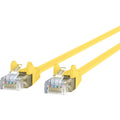 Belkin RJ45 Category 6 Snagless Patch Cable - 12 ft Category 6 Network Cable for Network Device, Notebook, Desktop Computer, Modem, Router - First End: 1 x RJ-45 Network - Male - Second End: 1 x RJ-45...  - A3L980-12-YLW-S - eCommerce Business Prime